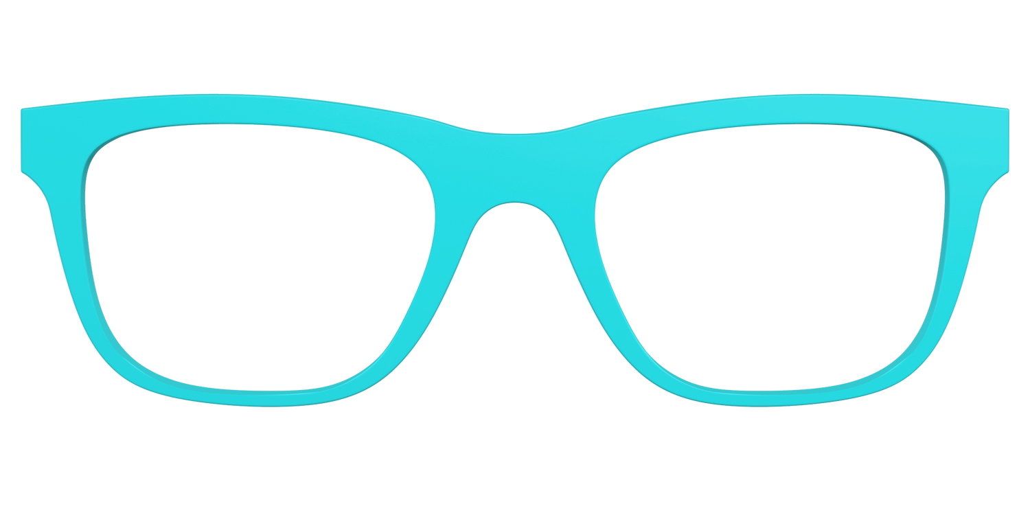 The Turquoise - Front Top Image - Pair Eyewear