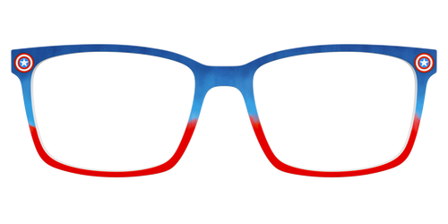 The Captain America Shield - Kirby Top - Pair Eyewear