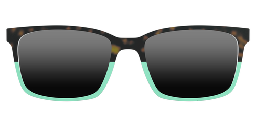 The Polarized Matcha Split Sun Top - Kirby Top - Pair Eyewear