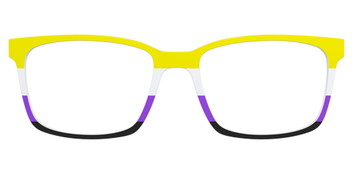 The Non-Binary Flag - Kirby Top - Pair Eyewear