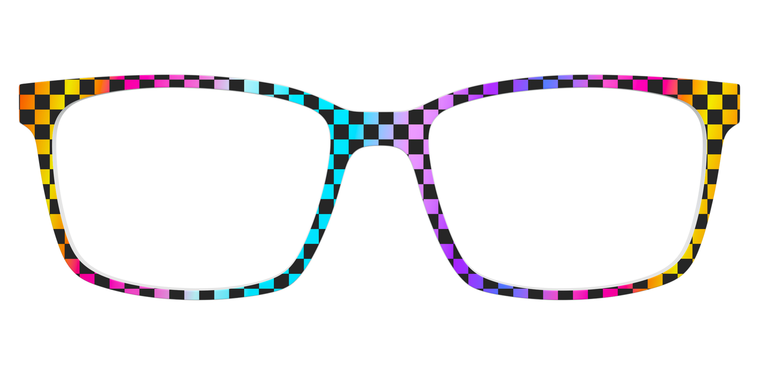 The Rainbow Checkerboard