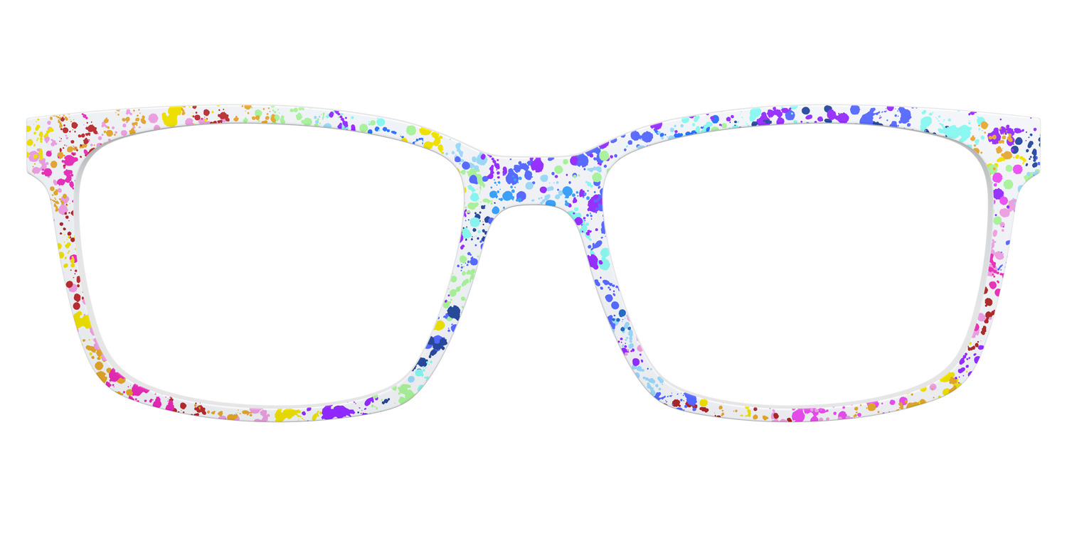 The Rainbow Splatter - Lifestyle Kirby Top Image - Pair Eyewear