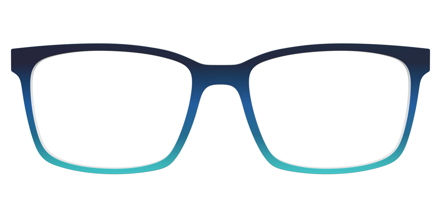 The Royal Blue to Seafoam Gradient