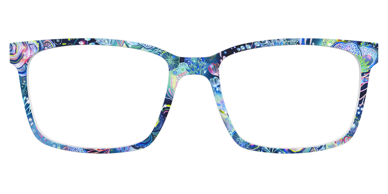 The Watercolor Reef - Lifestyle Kirby Top Image - Pair Eyewear