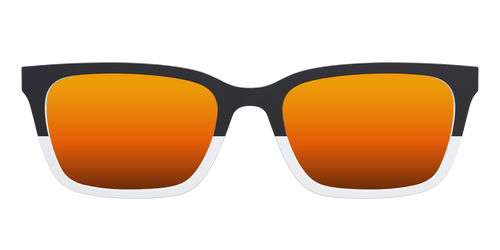 The Polarized Black & White Sun Top
