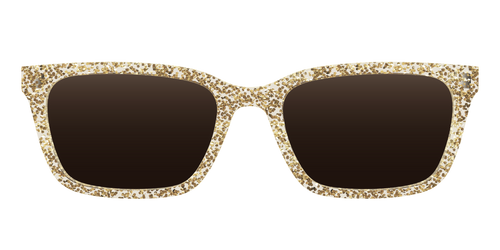 The Polarized Champagne Sparkle Sun Top