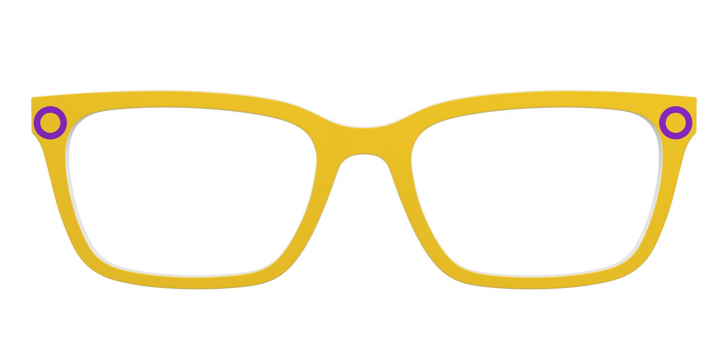 The Intersex Flag - Front Top Image - Pair Eyewear