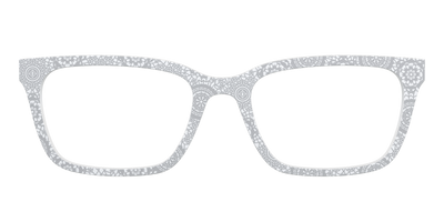 The Pale Gray Medallion Lace
