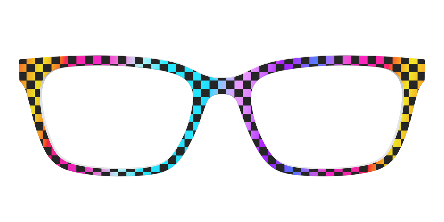 The Rainbow Checkerboard