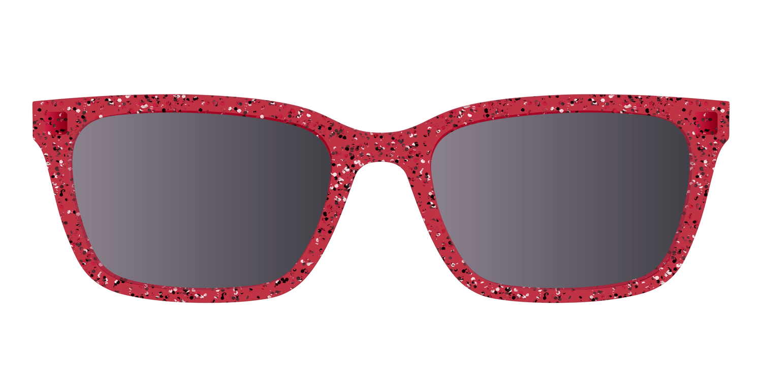 The Polarized Ruby Sparkle Sun Top