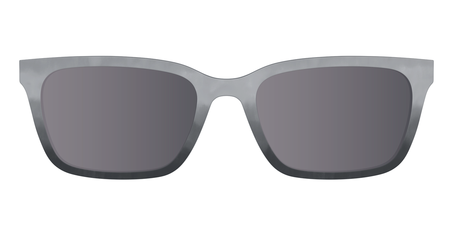 The Polarized Slate Dip Dye Sun Top