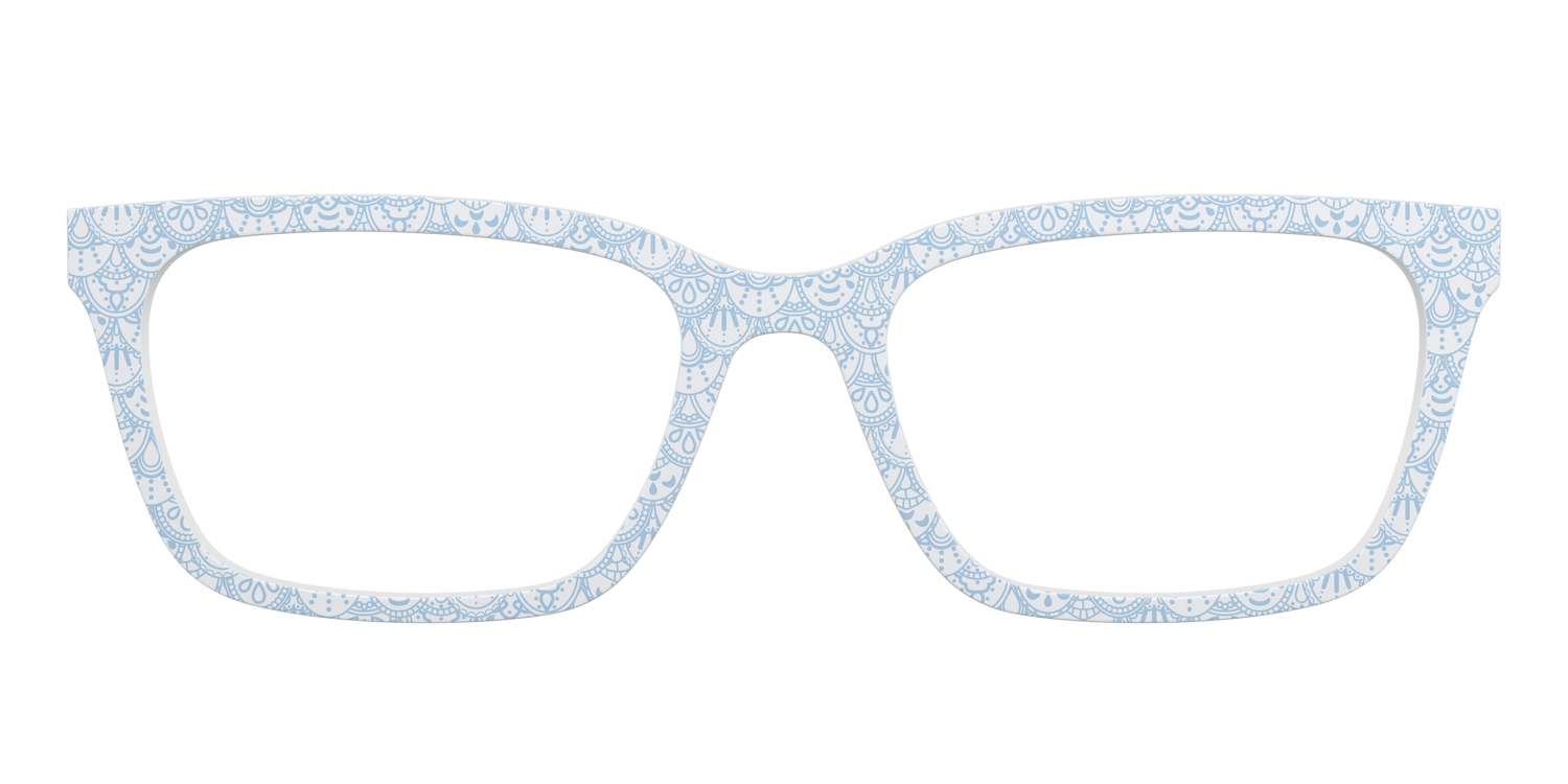 The Something Blue Scallop Lace