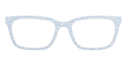 The Something Blue Scallop Lace