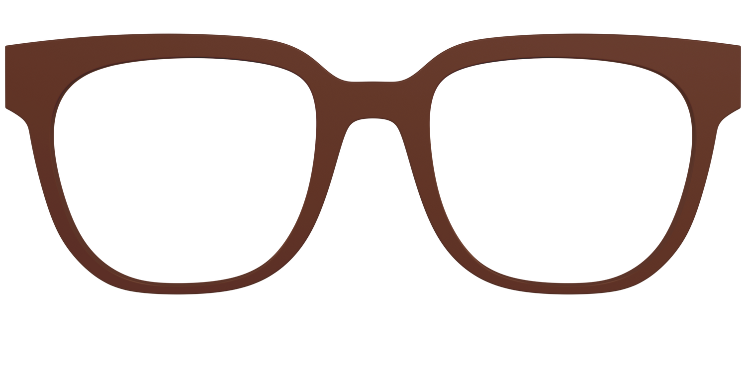 The Chocolate - Front Top Image - Pair Eyewear