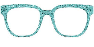 The Mint Sparkle - Front Top Thumbnail - Pair Eyewear