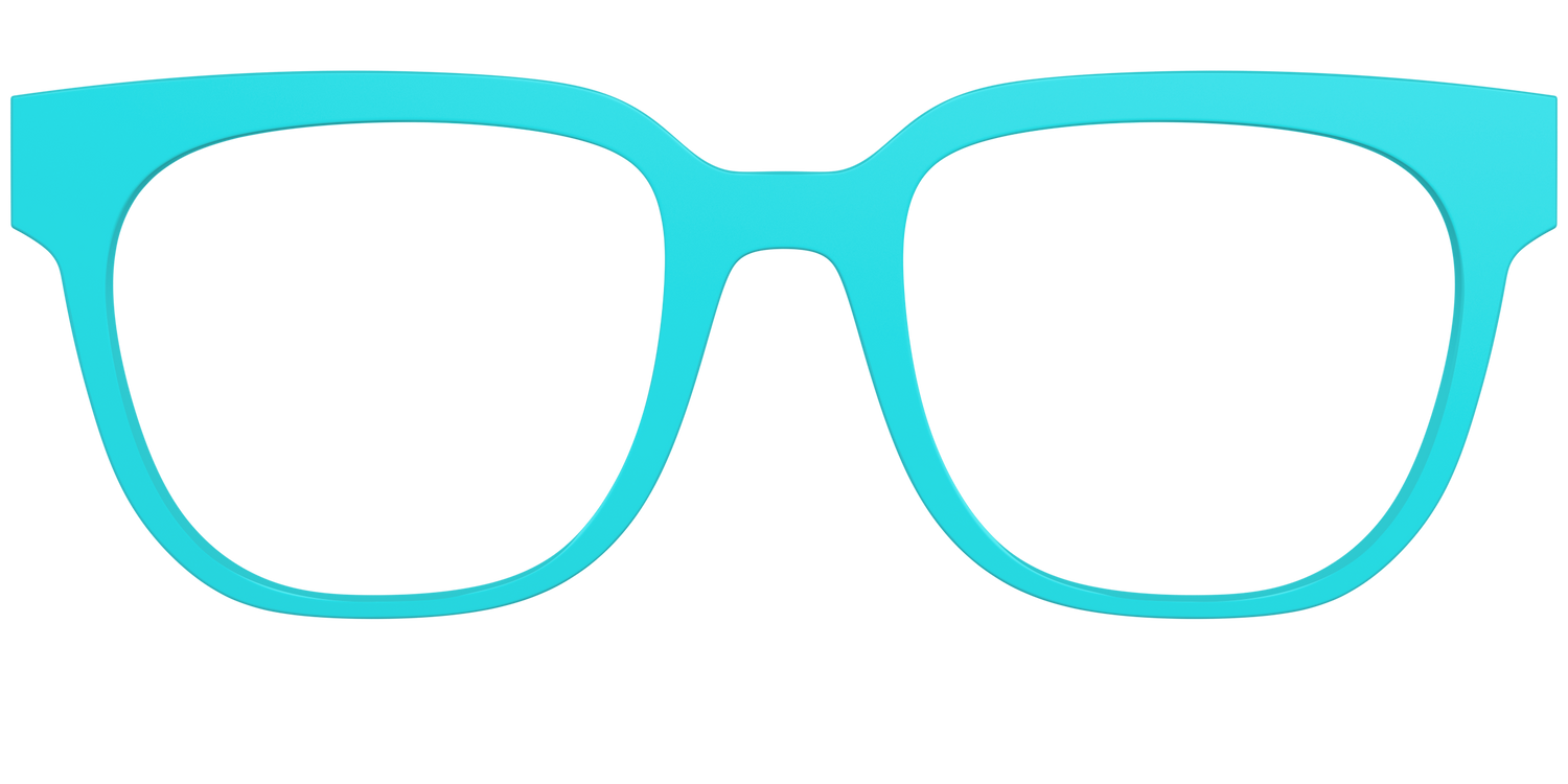 The Turquoise - Front Top Image - Pair Eyewear