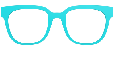 The Turquoise - Front Top Thumbnail - Pair Eyewear