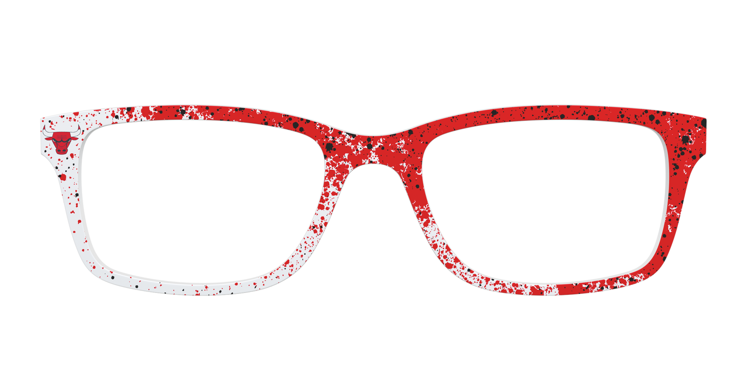 Bulls Splatter - Front Top Image - Pair Eyewear