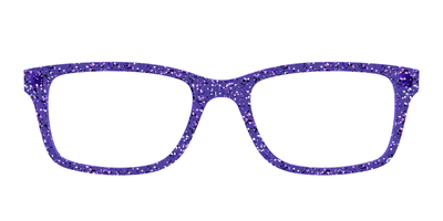 The Electric Purple Sparkle - Front Top Thumbnail - Pair Eyewear