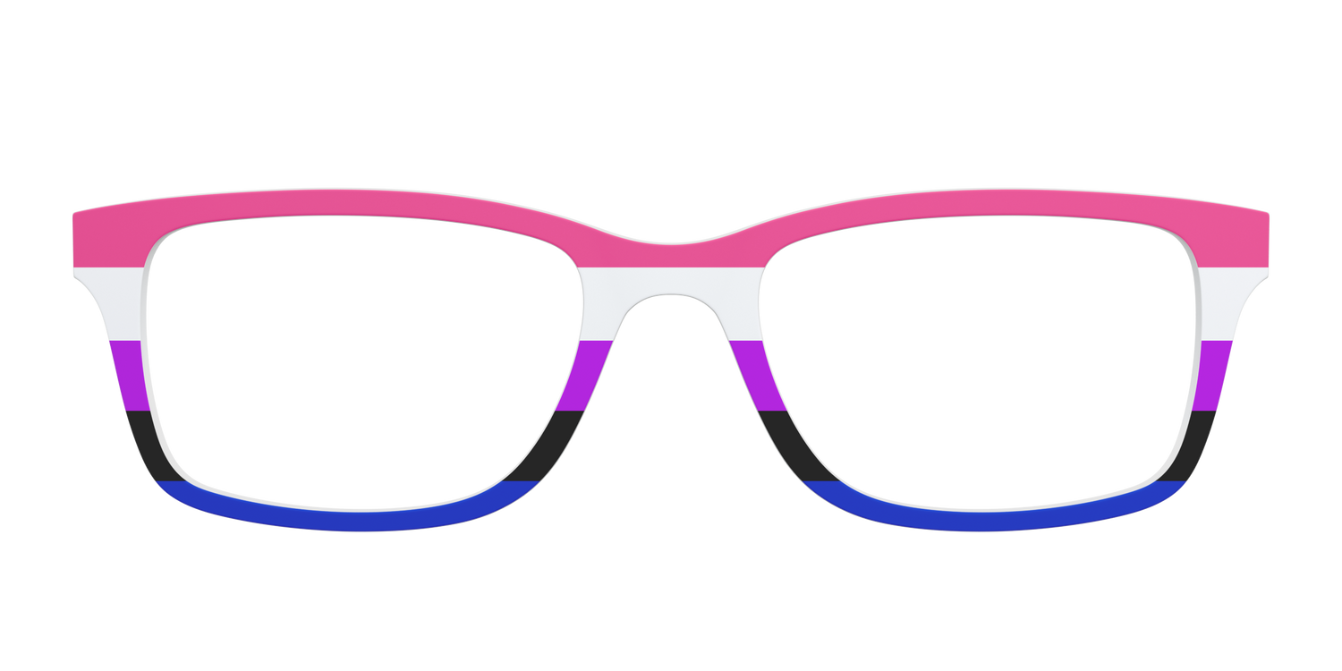 The Genderfluid Flag - Front Top Image - Pair Eyewear