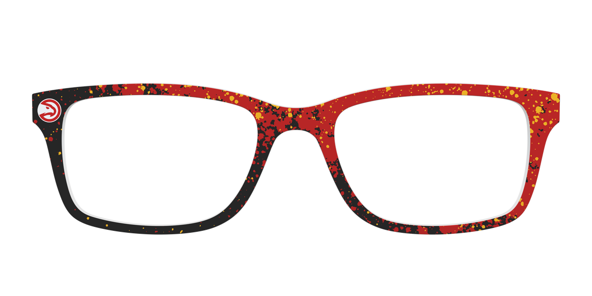 The Hawks Splatter - Front Top Image - Pair Eyewear