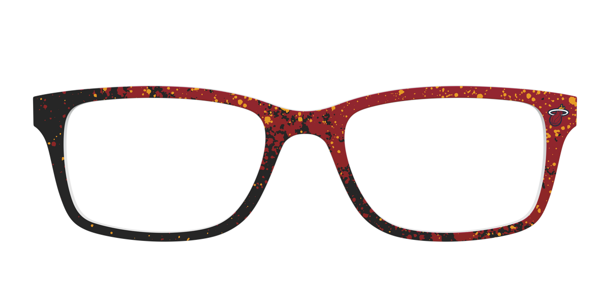 The Heat Splatter - Front Top Image - Pair Eyewear