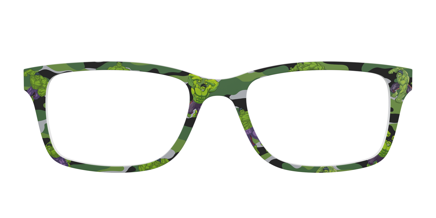 The Hulk Camo - Front Top Image - Pair Eyewear