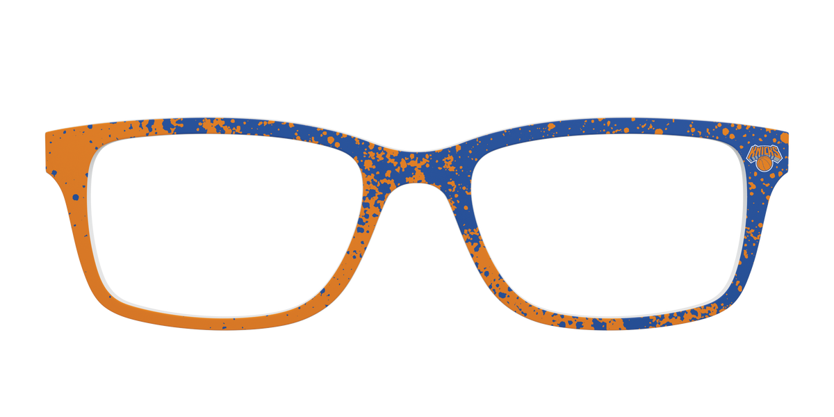 The Knicks Splatter - Front Top Image - Pair Eyewear