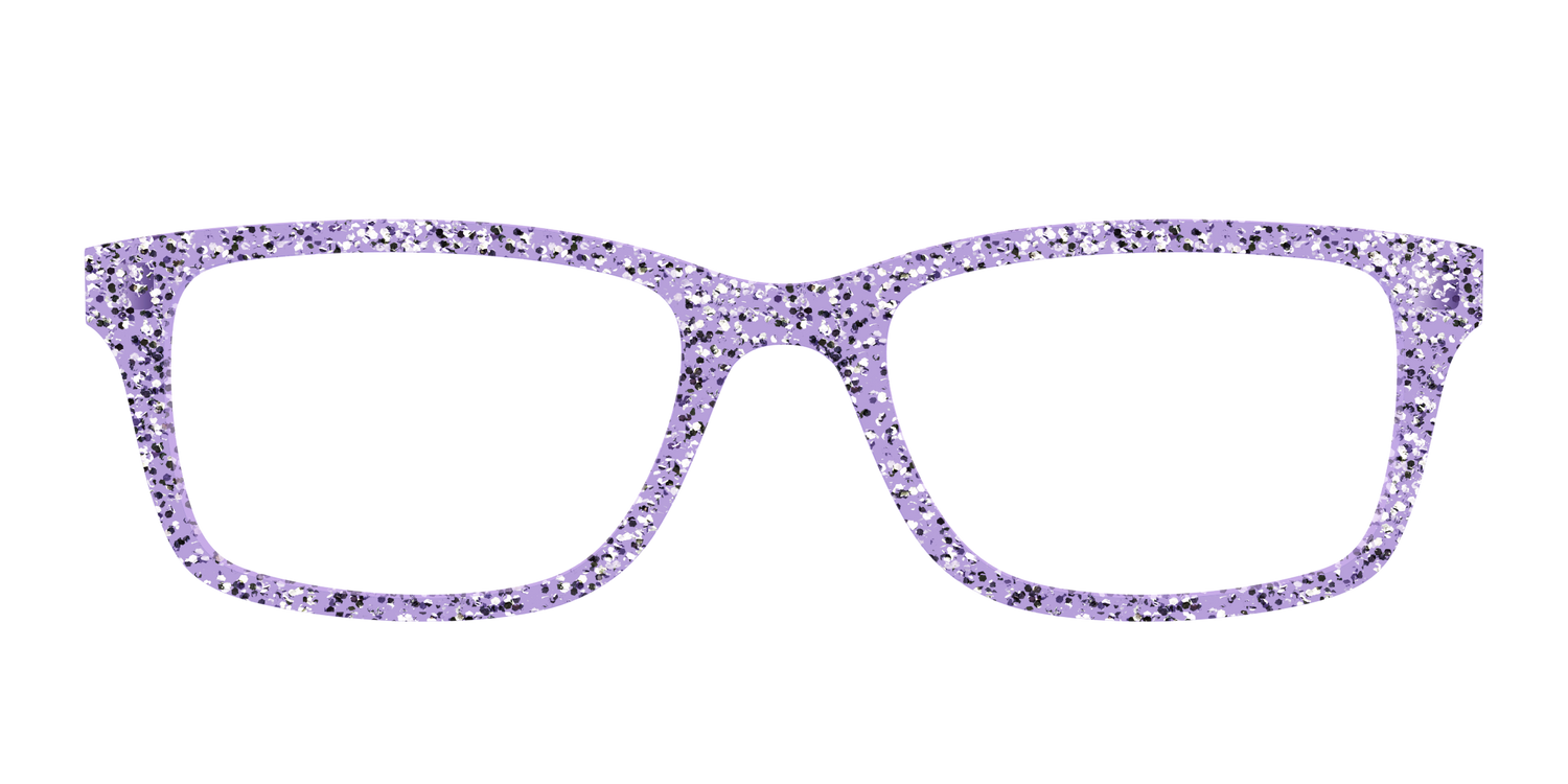 The Lavender Sparkle - Front Top Image - Pair Eyewear