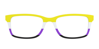 The Non-Binary Flag - Front Top Thumbnail - Pair Eyewear