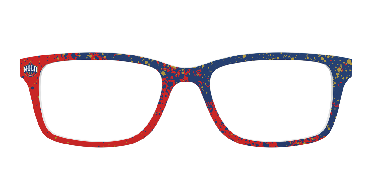 The Pelicans Splatter - Front Top Image - Pair Eyewear
