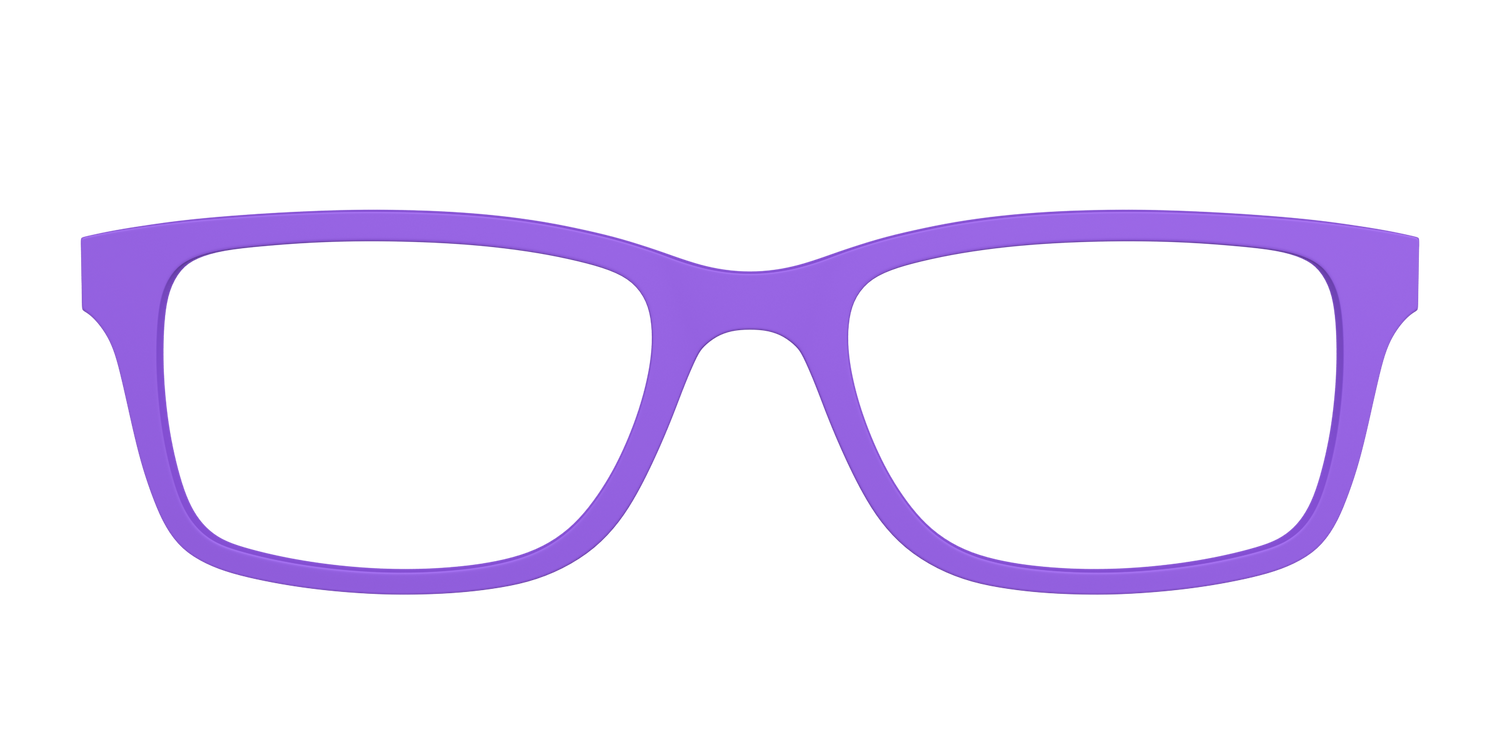 The Purple - Front Top Image - Pair Eyewear