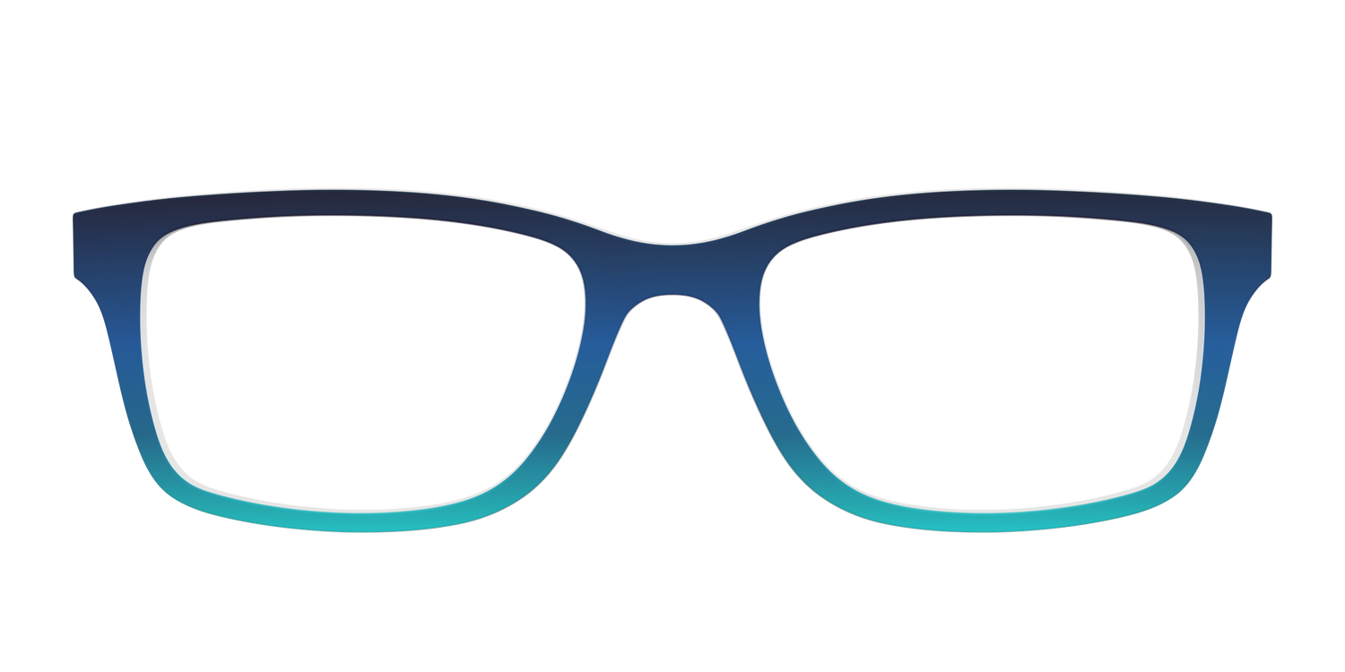 The Royal Blue to Seafoam Gradient
