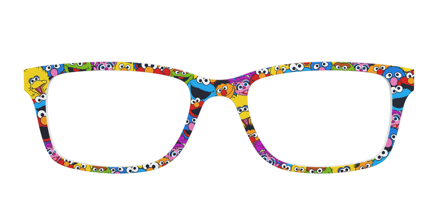 The Sesame Family - Front Top Image - Pair Eyewear