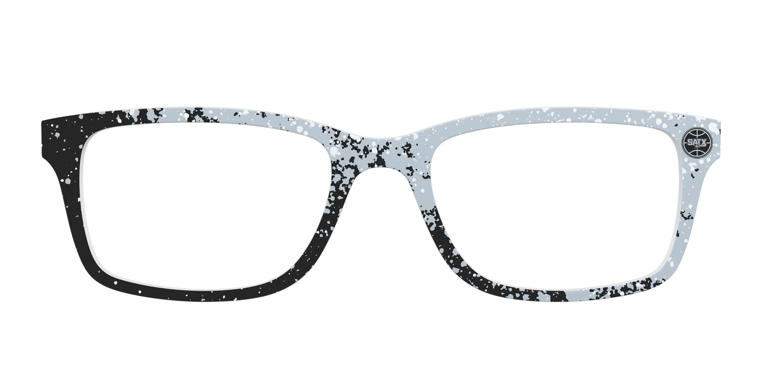 The Spurs Splatter - Front Top Image - Pair Eyewear