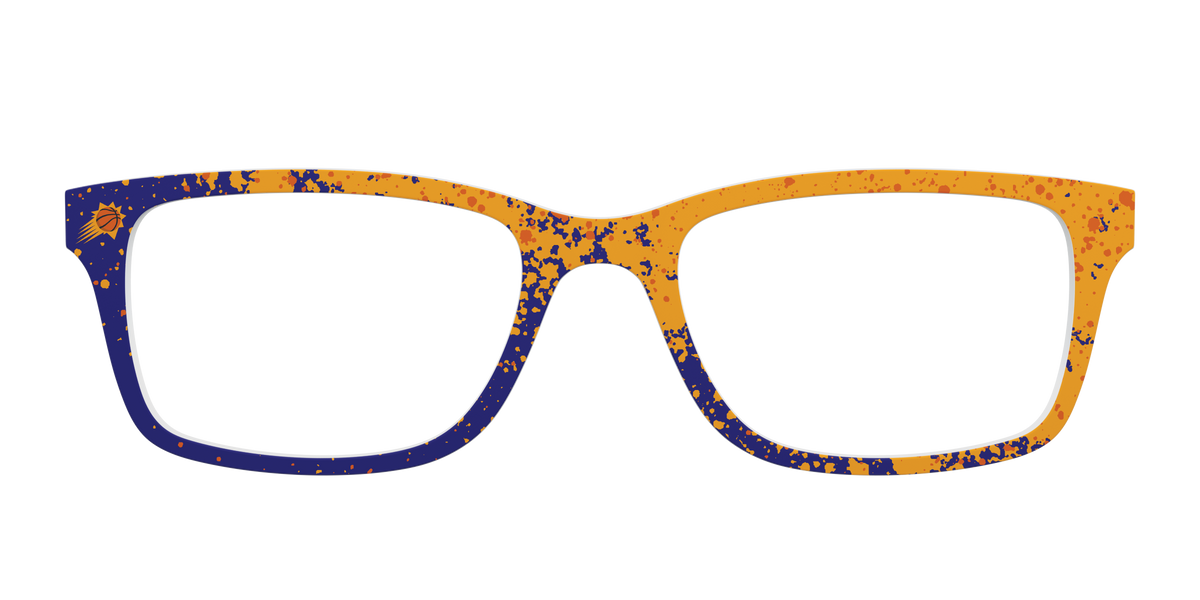 The Suns Splatter - Front Top Image - Pair Eyewear
