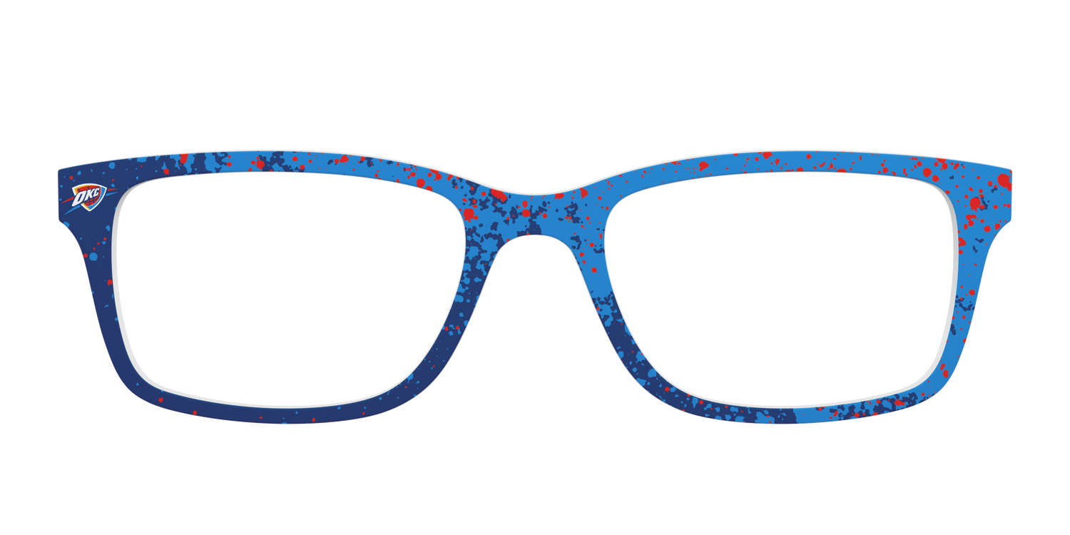 The Thunder Splatter - Front Top Image - Pair Eyewear