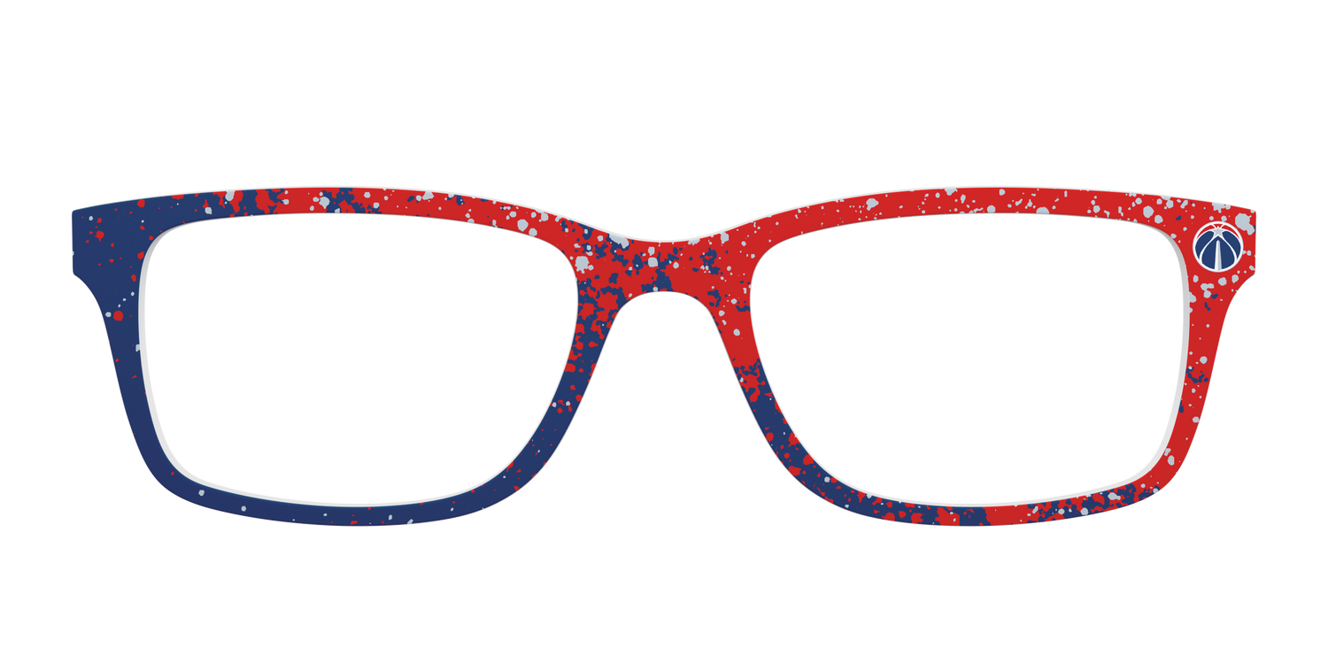 The Wizards Splatter - Front Top Image - Pair Eyewear