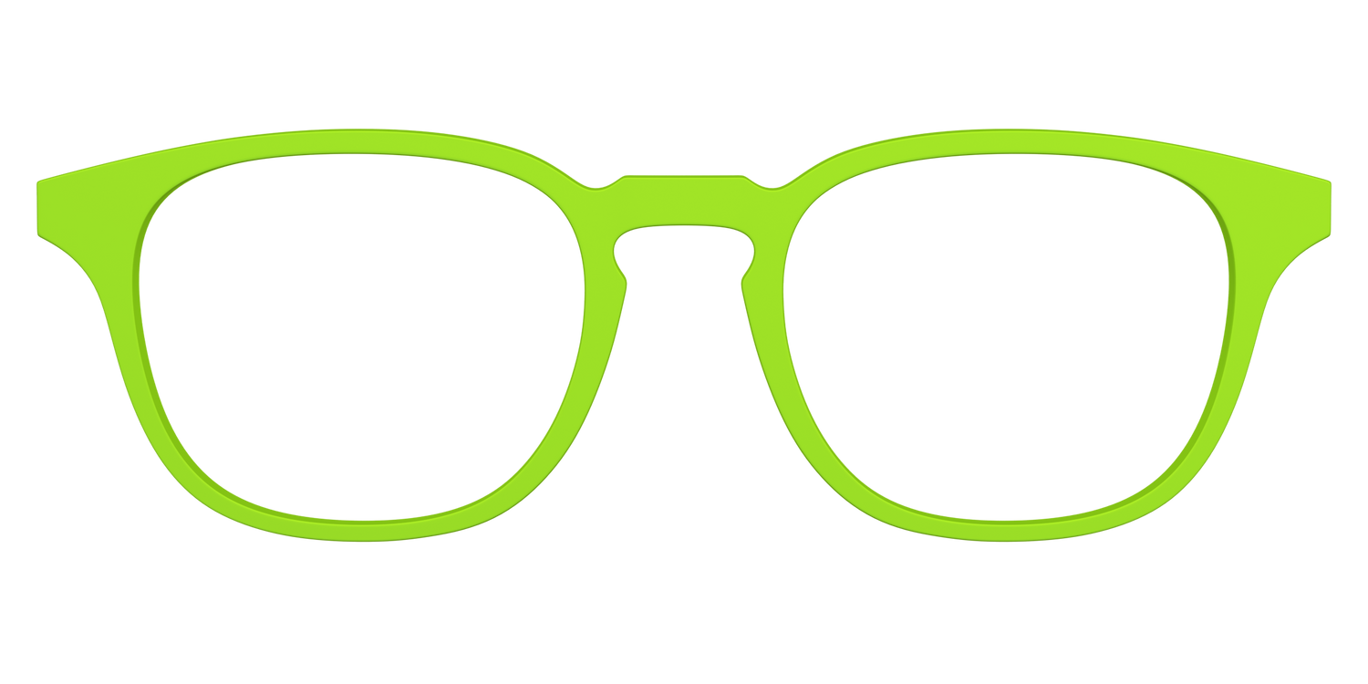 The Lime Green - Front Top Image - Pair Eyewear