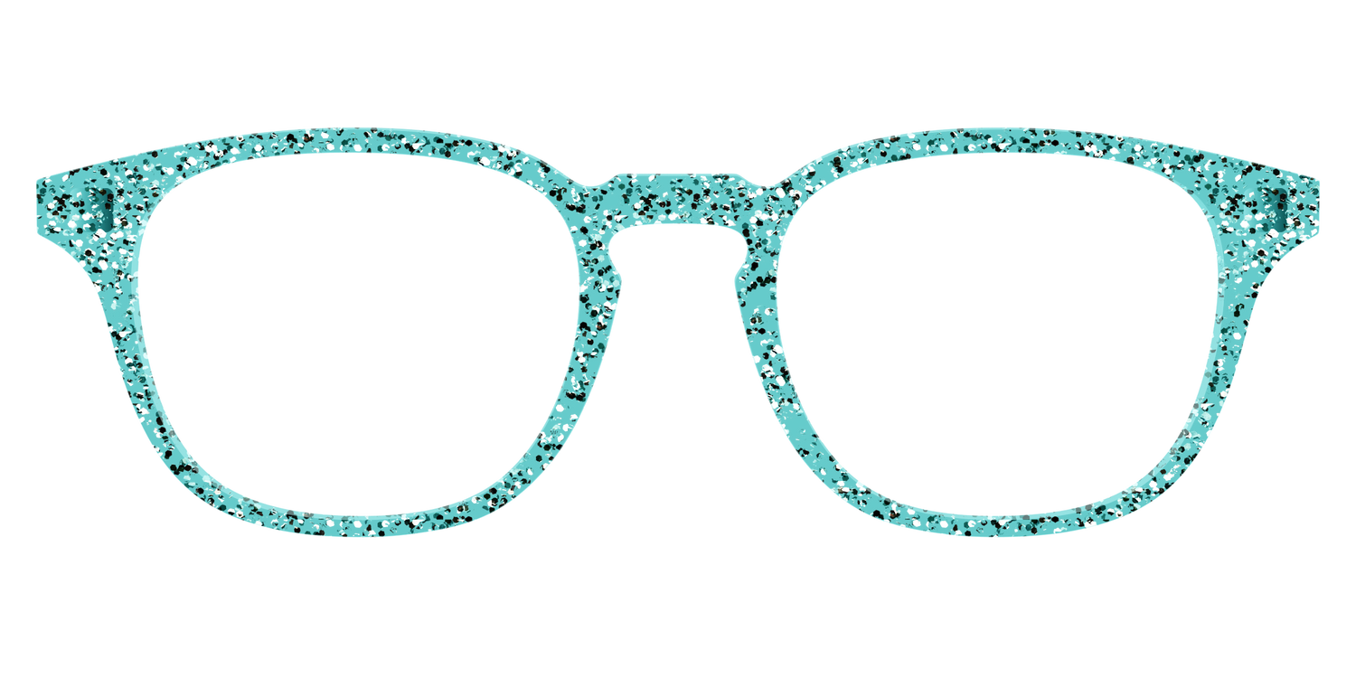 The Mint Sparkle - Front Top Image - Pair Eyewear