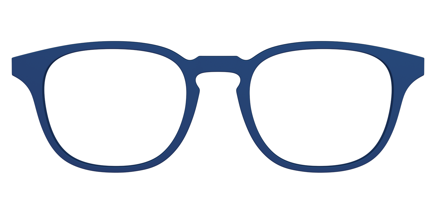 The Navy - Front Top Image - Pair Eyewear