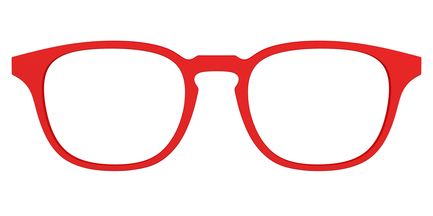The Red - Front Top Image - Pair Eyewear