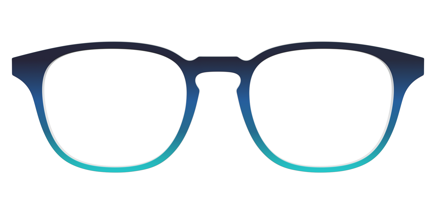 The Royal Blue to Seafoam Gradient