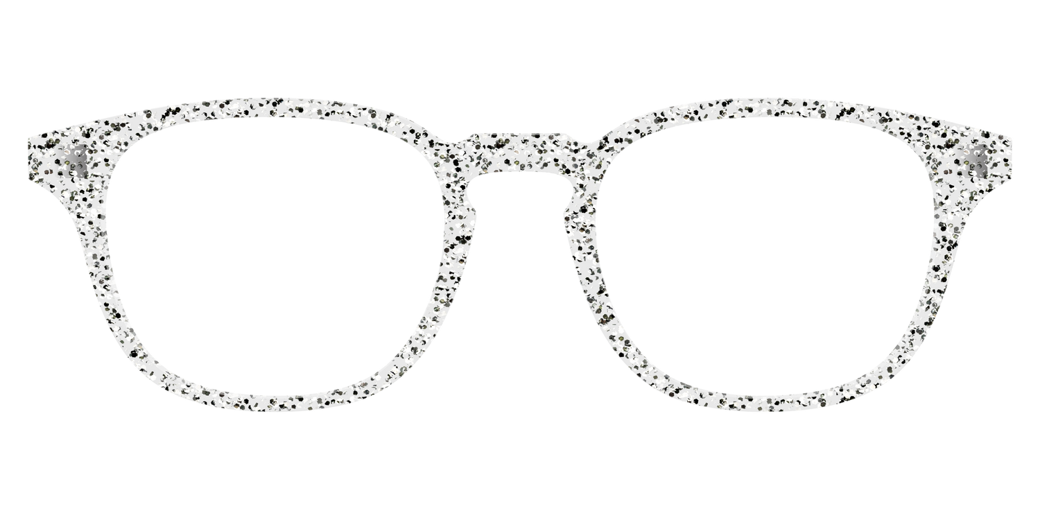 The Silver Sparkle - Front Top Image - Pair Eyewear