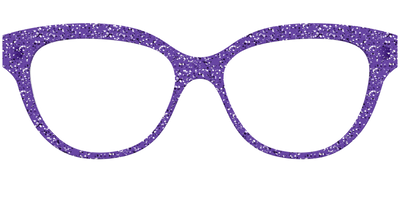 The Electric Purple Sparkle - Front Top Thumbnail - Pair Eyewear