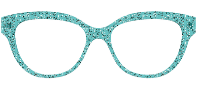 The Mint Sparkle - Front Top Thumbnail - Pair Eyewear