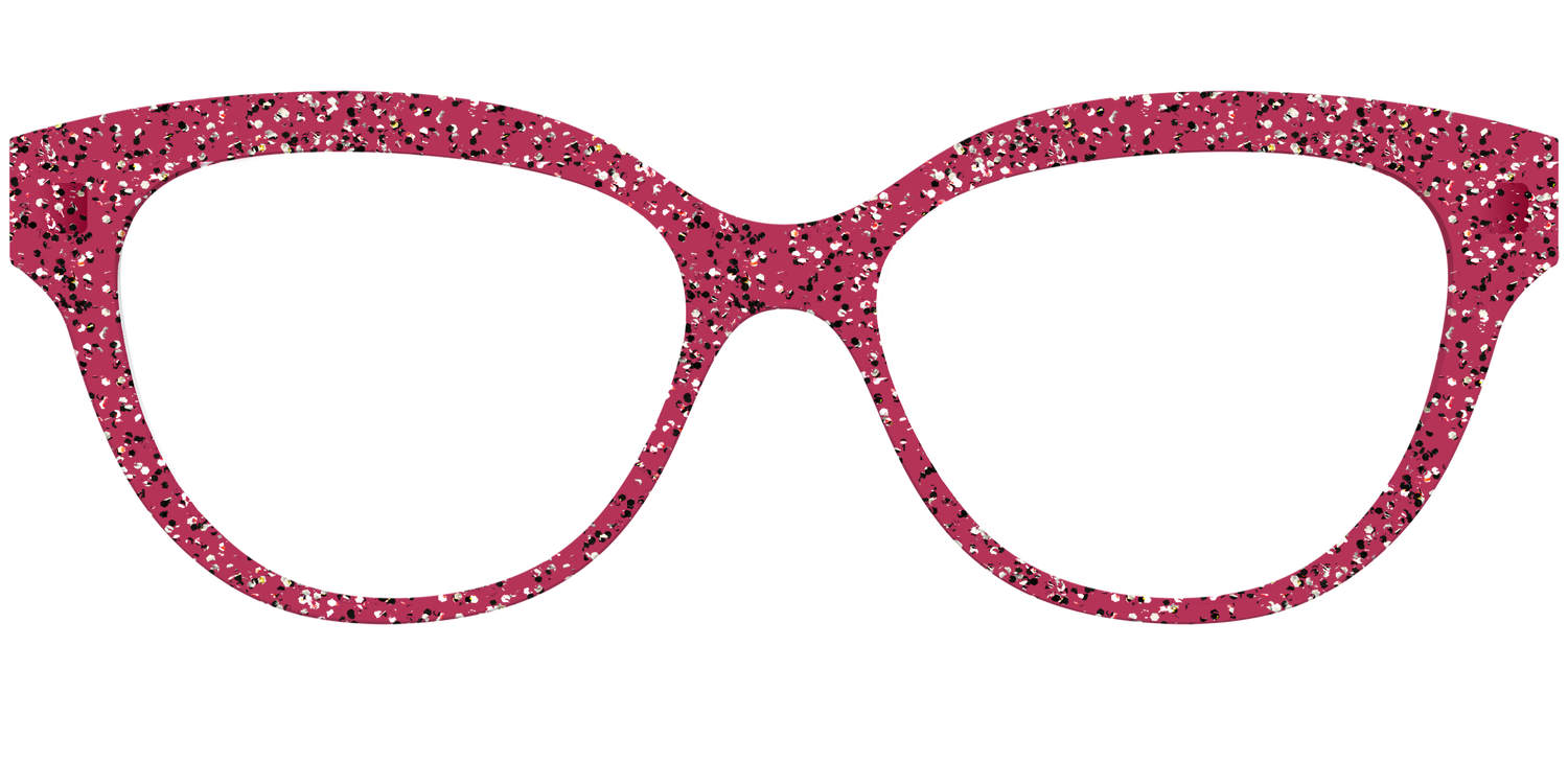 The Ruby Sparkle - Front Top Image - Pair Eyewear