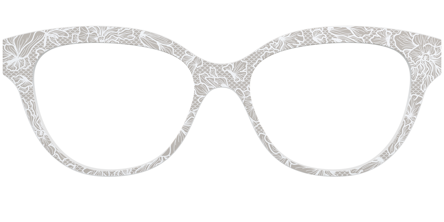 The Taupe Floral Lace