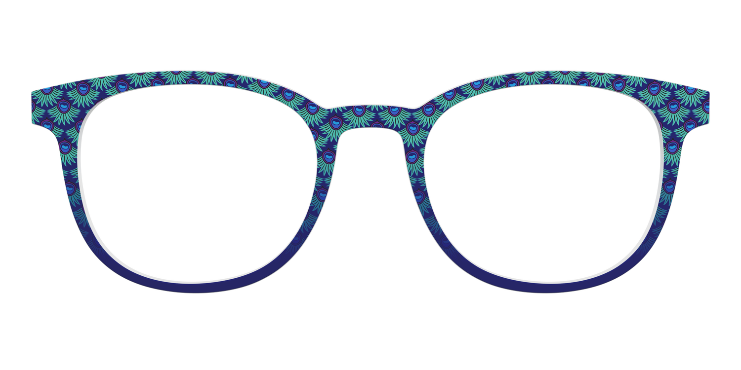 The Peacock Scallop - Front Top Image - Pair Eyewear