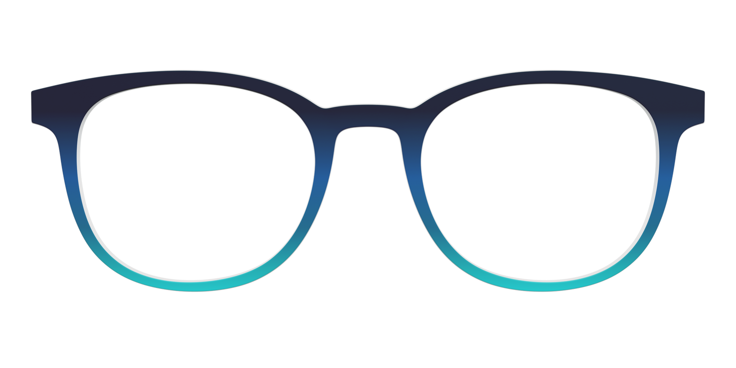 The Royal Blue to Seafoam Gradient